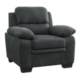 Holleman Dark Gray Living Room Chair from Homelegance - Luna Furniture