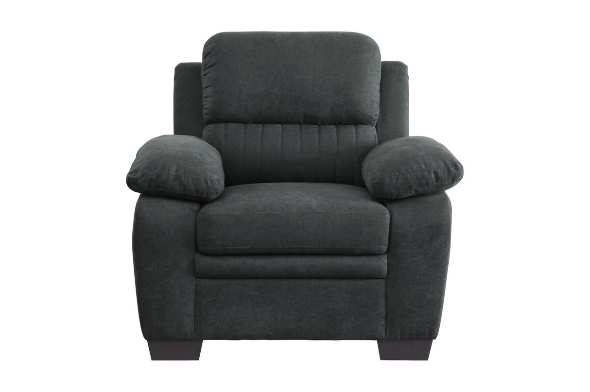 Holleman Dark Gray Living Room Set from Homelegance - Luna Furniture