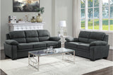 Holleman Dark Gray Living Room Set from Homelegance - Luna Furniture