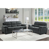 Holleman Dark Gray Sofa from Homelegance - Luna Furniture