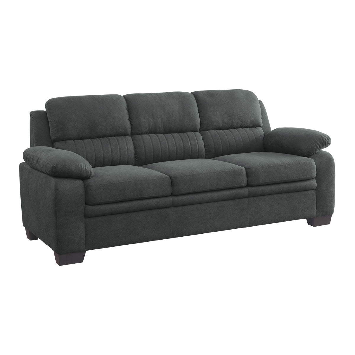 Homelegance Holleman Dark Gray Sofa – Luna Furniture