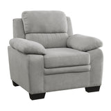Holleman Gray Chair from Homelegance - Luna Furniture