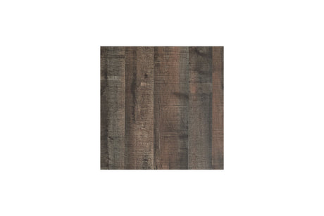 Hollum Rustic Brown End Table from Ashley - Luna Furniture