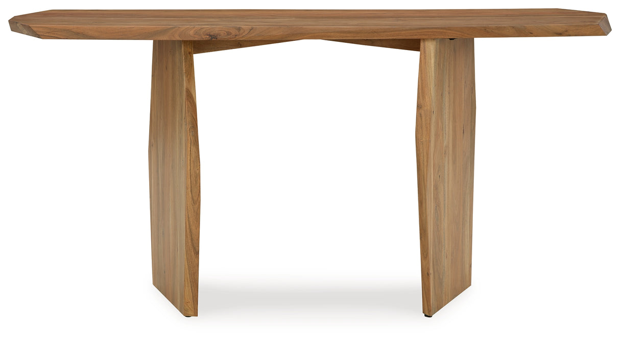 Holward Natural Console Sofa Table from Ashley - Luna Furniture