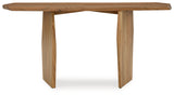 Holward Natural Console Sofa Table from Ashley - Luna Furniture