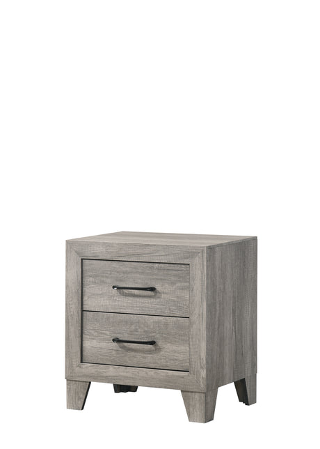 Hopkins Driftwood Nightstand from Crown Mark - Luna Furniture