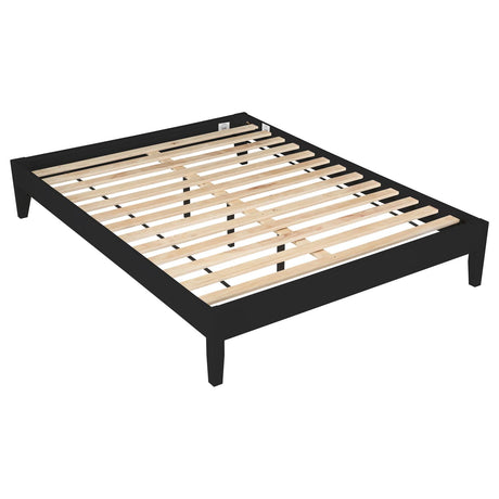 Hounslow Black Eastern King Platform Bed from Coaster - Luna Furniture