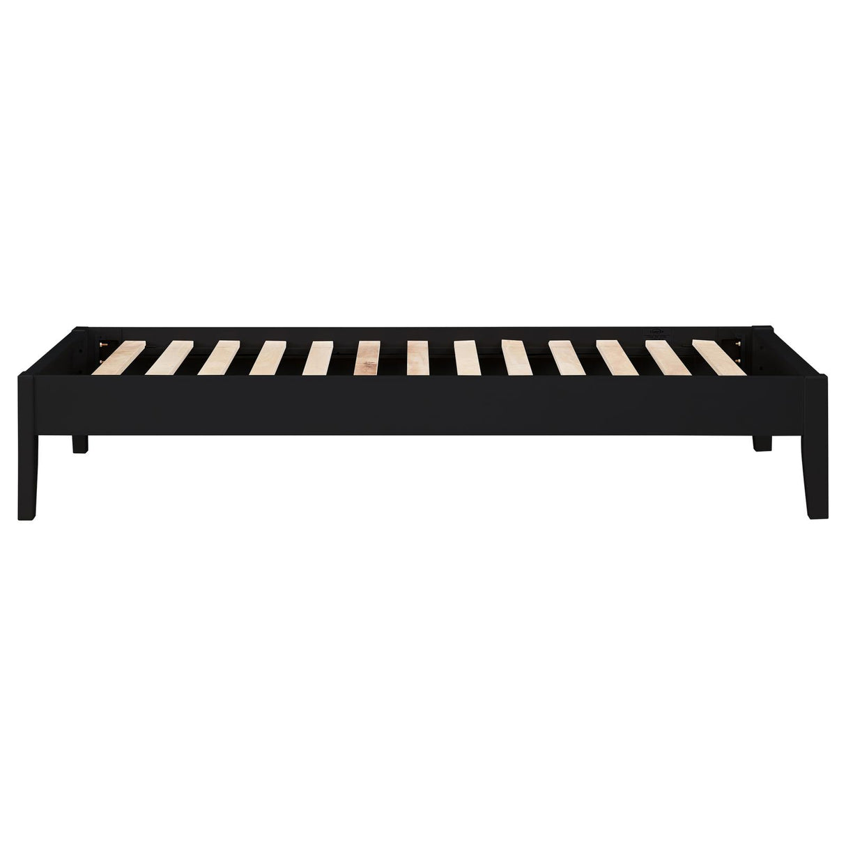 Hounslow Black Twin Platform Bed from Coaster - Luna Furniture