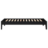 Hounslow Black Twin Platform Bed from Coaster - Luna Furniture