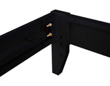 Hounslow Black Twin Platform Bed from Coaster - Luna Furniture