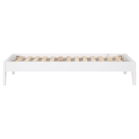 Hounslow White Full Platform Bed from Coaster - Luna Furniture