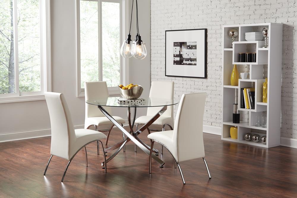 Howie White 10-Shelf Bookcase from Coaster - Luna Furniture