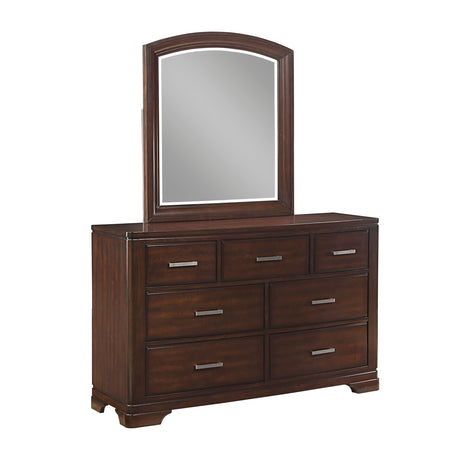 Hudson Cherry Dresser from Homelegance - Luna Furniture