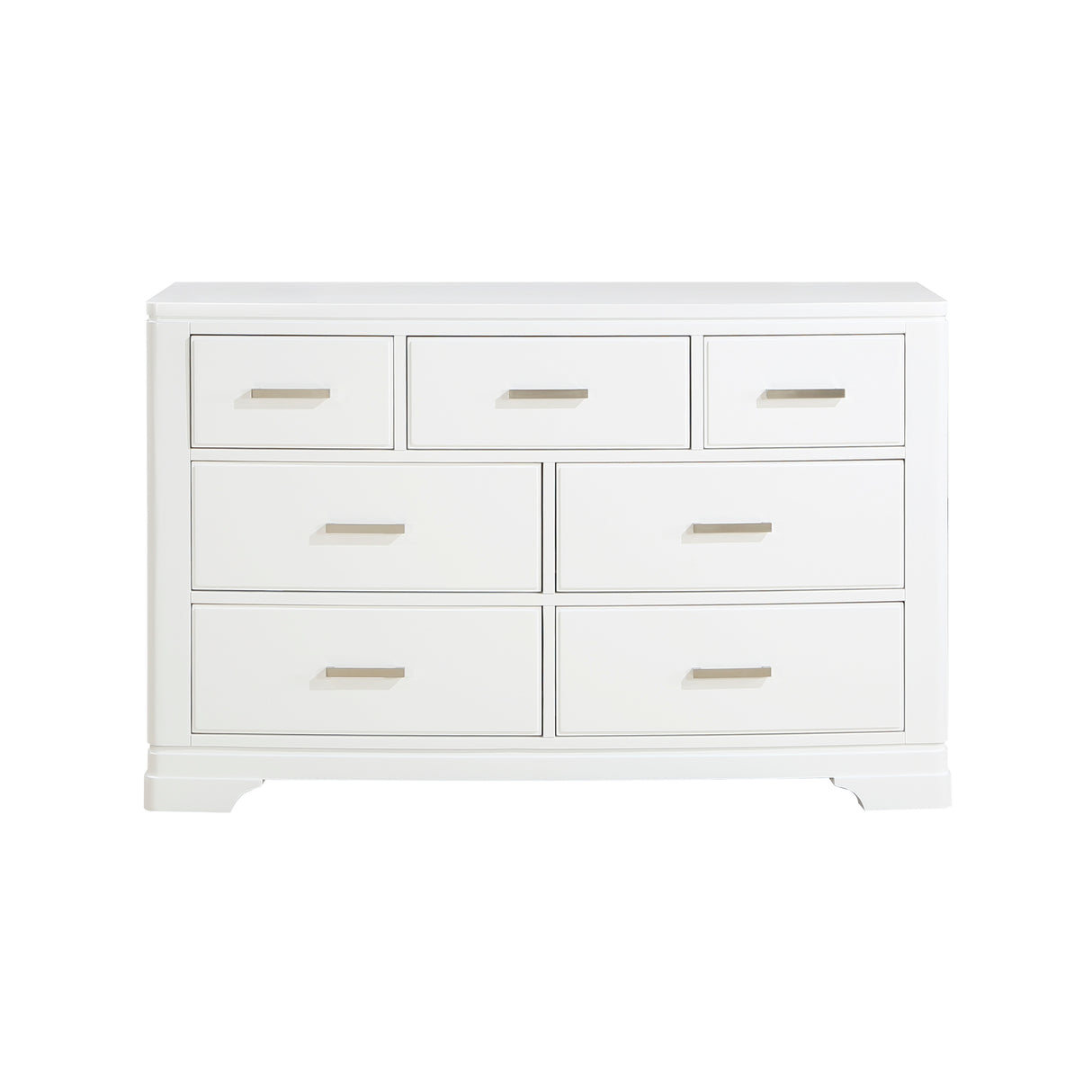 Hudson White Dresser from Homelegance - Luna Furniture