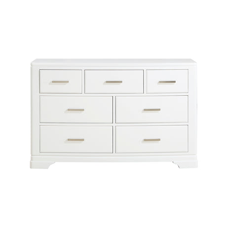 Hudson White Dresser from Homelegance - Luna Furniture