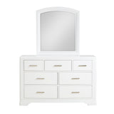 Hudson White Dresser from Homelegance - Luna Furniture