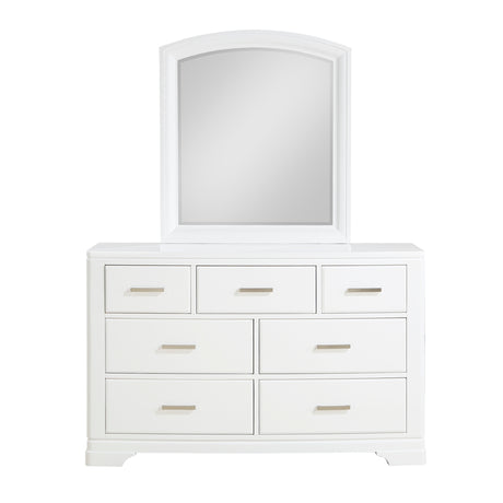 Hudson White Dresser from Homelegance - Luna Furniture