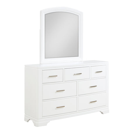 Hudson White Dresser from Homelegance - Luna Furniture
