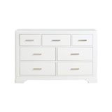 1520WHT-1*4 4-Piece Youth Bedroom Set (Twin Bed, Nightstand, Dresser, Mirror) from Homelegance - Luna Furniture