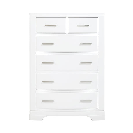 Hudson White Storage Platform Bedroom Set from Homelegance - Luna Furniture