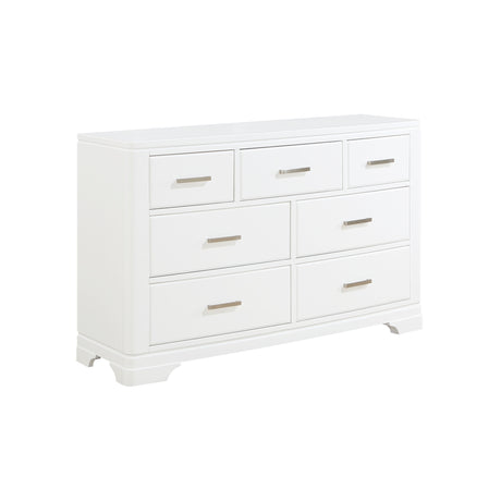 Hudson White Storage Platform Bedroom Set from Homelegance - Luna Furniture
