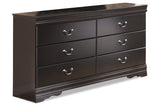 Huey Vineyard Black Dresser from Ashley - Luna Furniture