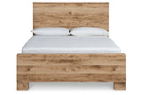 Hyanna Tan Brown Queen Panel Bed from Ashley - Luna Furniture