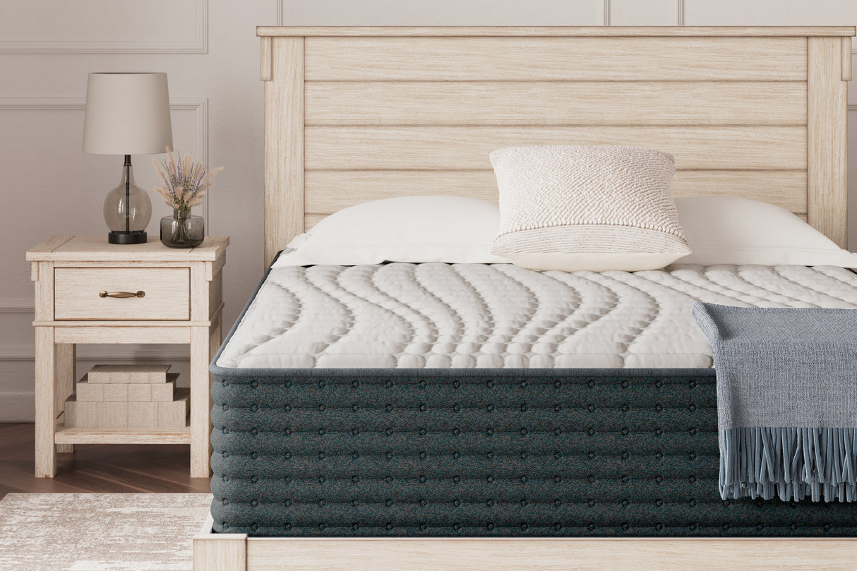 Hybrid 1300 White California King Mattress from Ashley Furniture - Luna Furniture