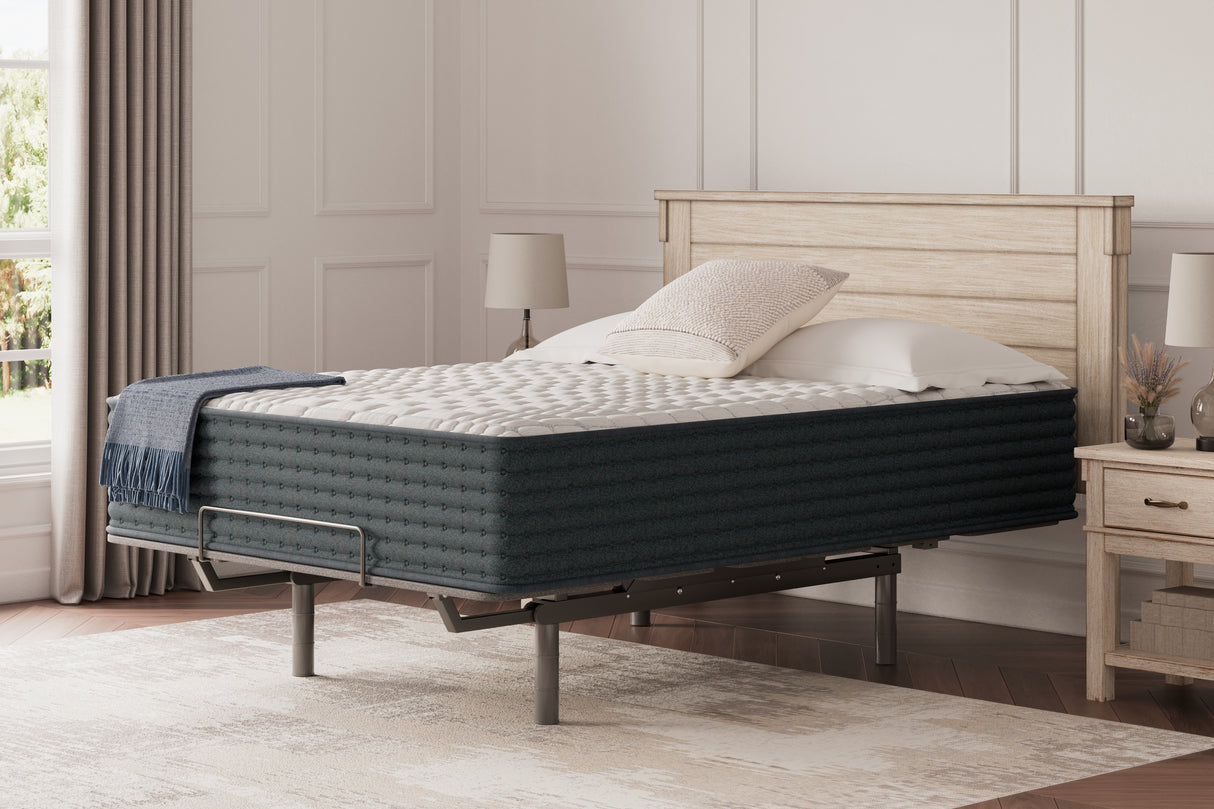 Hybrid 1300 White Queen Mattress from Ashley Furniture - Luna Furniture