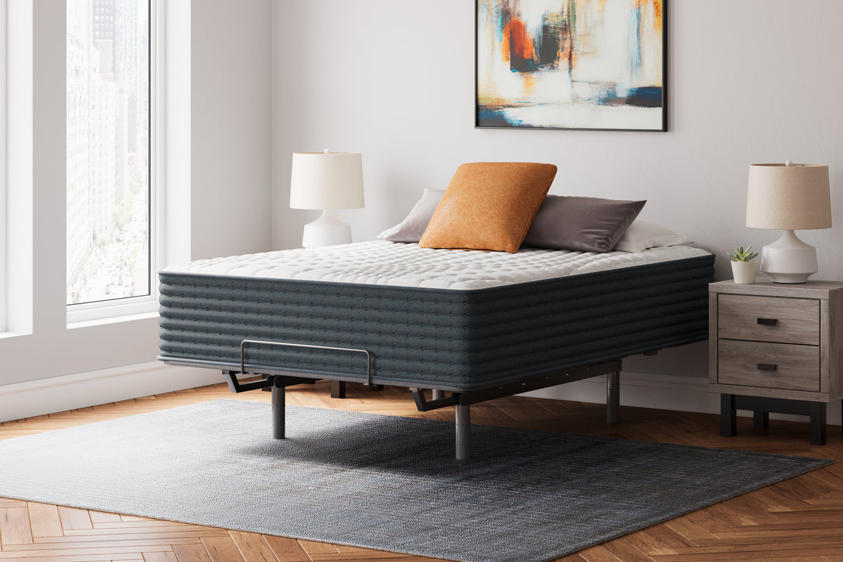 Hybrid 1400 White Queen Mattress from Ashley Furniture - Luna Furniture