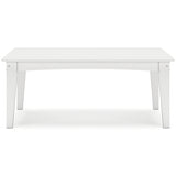 Hyland wave White Outdoor Coffee Table from Ashley Furniture - Luna Furniture