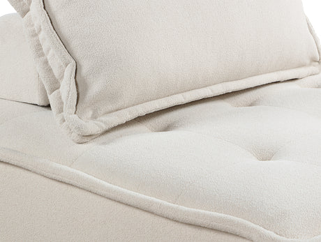 Inman Beige Boucle Modular Accent Chair from Homelegance - Luna Furniture