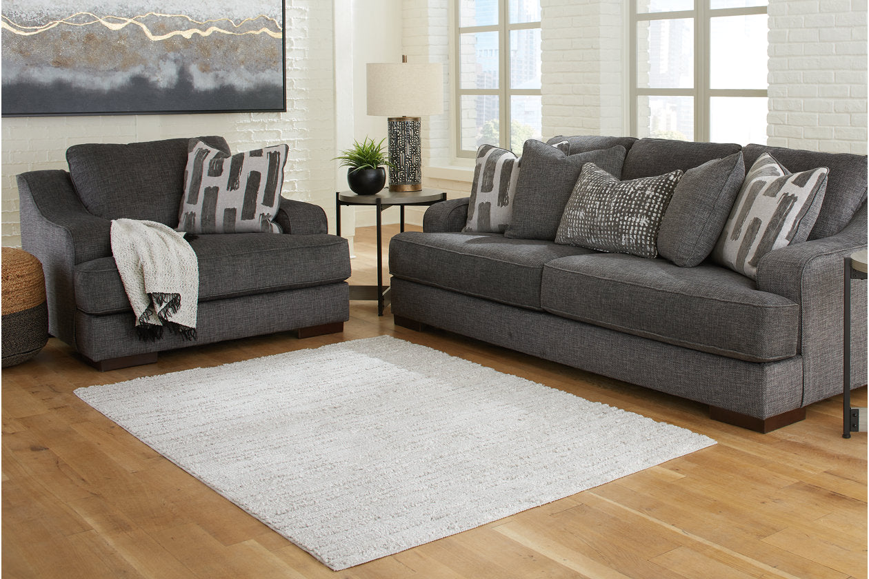 Ashley Ivygail Fog Medium Rug – Luna Furniture