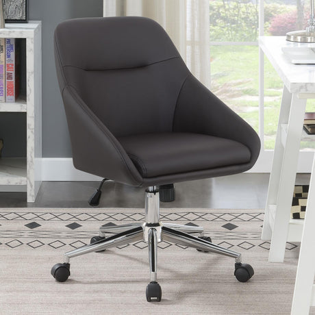 Jackman Upholstered Office Chair with Casters from Coaster - Luna Furniture