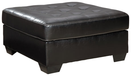 Jacurso Charcoal Oversized Ottoman from Ashley - Luna Furniture