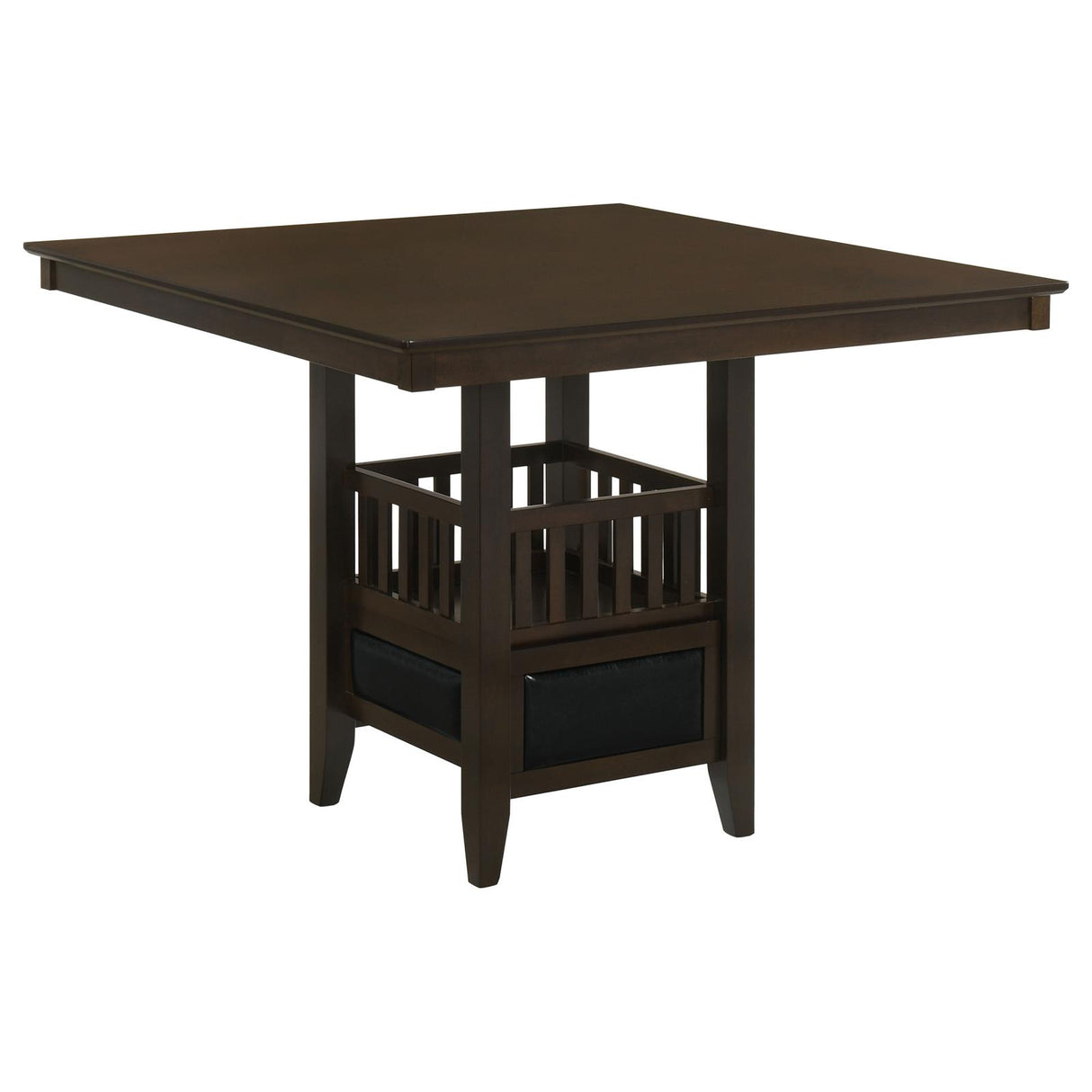 Jaden Cappuccino Transitional Counter Height Dining Set from Coaster - Luna Furniture