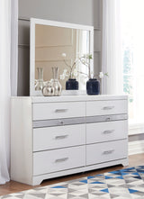 Jallory White Mirror (Mirror Only) from Ashley - Luna Furniture