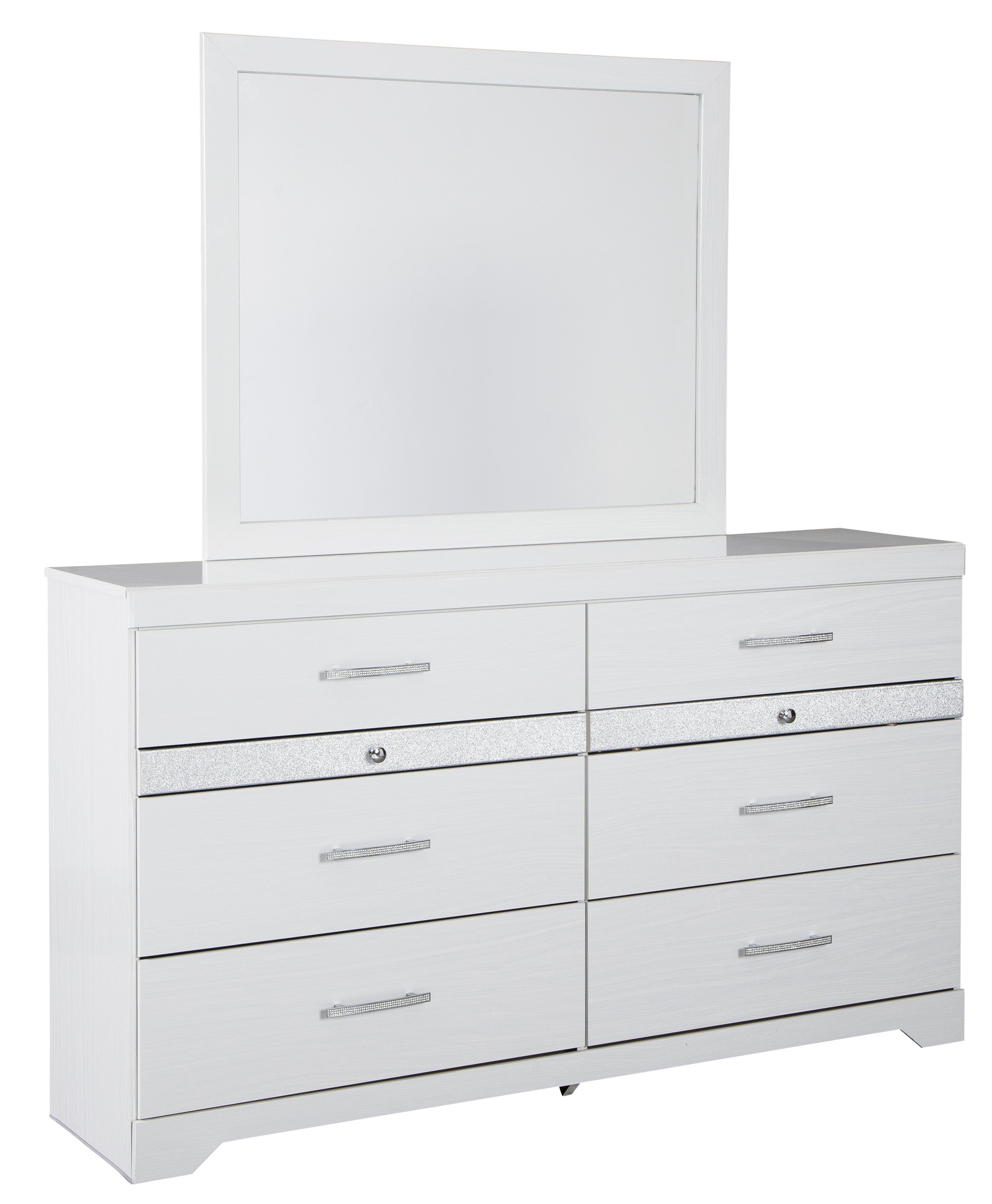 Jallory White Mirror (Mirror Only) from Ashley - Luna Furniture