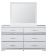 Jallory White Mirror (Mirror Only) from Ashley - Luna Furniture