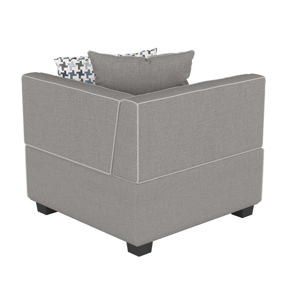 Jayilin Gray 5-Piece Modular Sectional from Homelegance - Luna Furniture