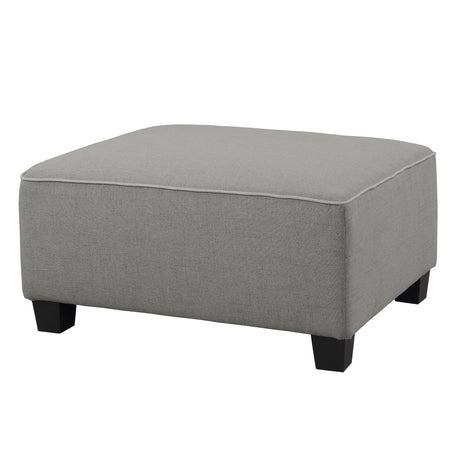 Jayilin Gray Accent Ottoman from Homelegance - Luna Furniture