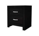 Jaylen Black LED Panel Bedroom Set from Crown Mark - Luna Furniture