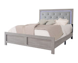 Jaylen Cream LED Panel Bedroom Set from Crown Mark - Luna Furniture