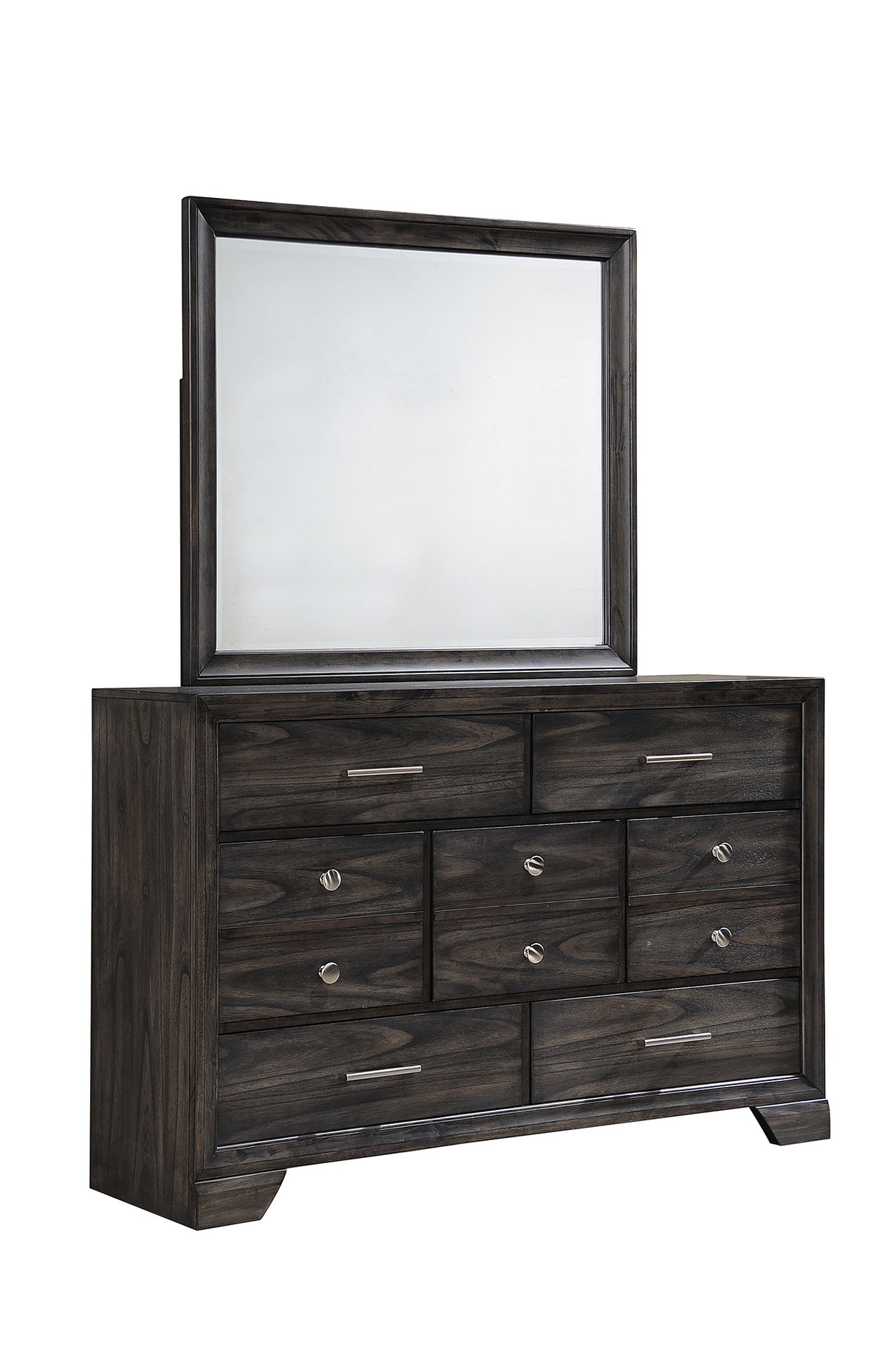 Jaymes Gray Bedroom Mirror (Mirror Only) from Crown Mark - Luna Furniture