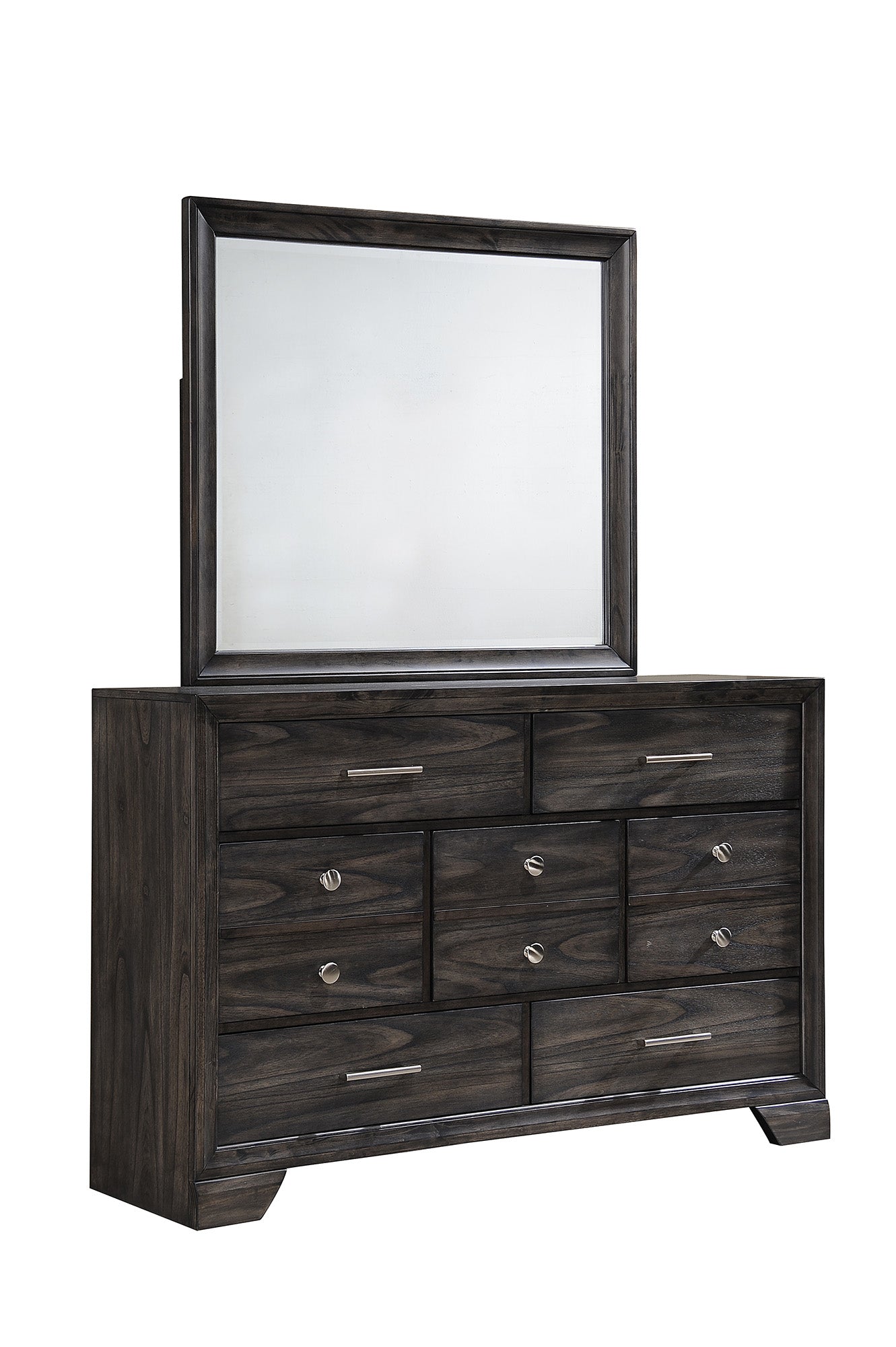 Jaymes Gray Bedroom Mirror (Mirror Only) from Crown Mark - Luna Furniture