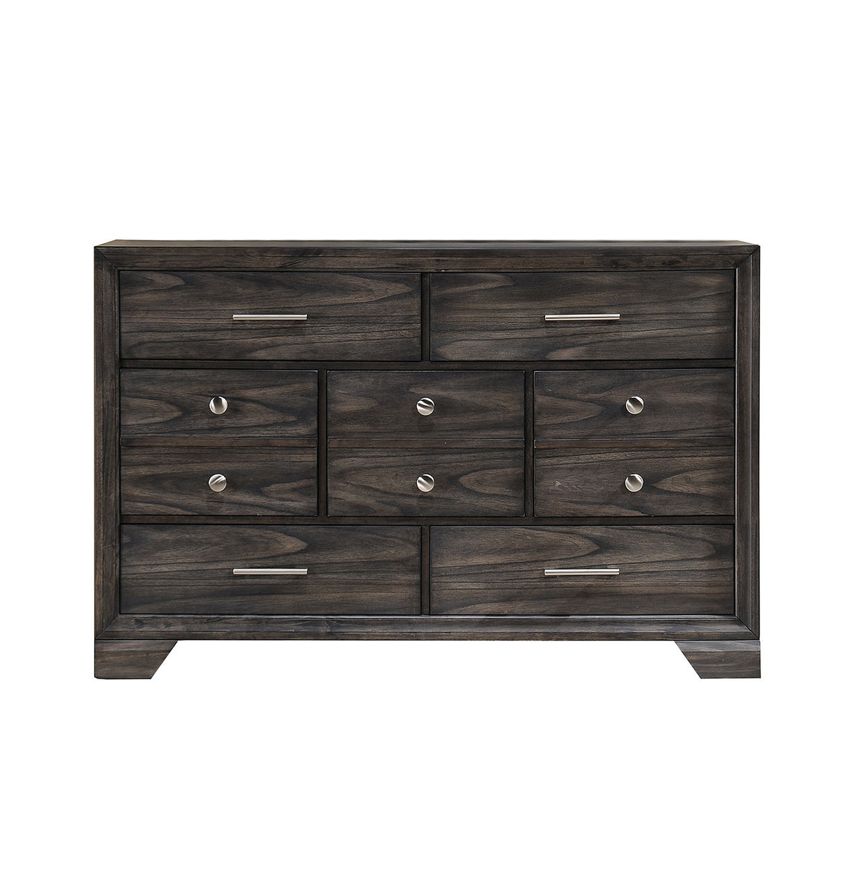 Jaymes Gray Sleigh Storage Platform Bedroom Set from Crown Mark - Luna Furniture