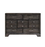 Jaymes Gray Sleigh Storage Platform Bedroom Set from Crown Mark - Luna Furniture