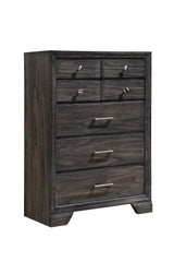 Jaymes Gray Sleigh Storage Platform Bedroom Set from Crown Mark - Luna Furniture