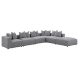 Jennifer Gray 6-Piece Tight Seat Modular Sectional from Coaster - Luna Furniture