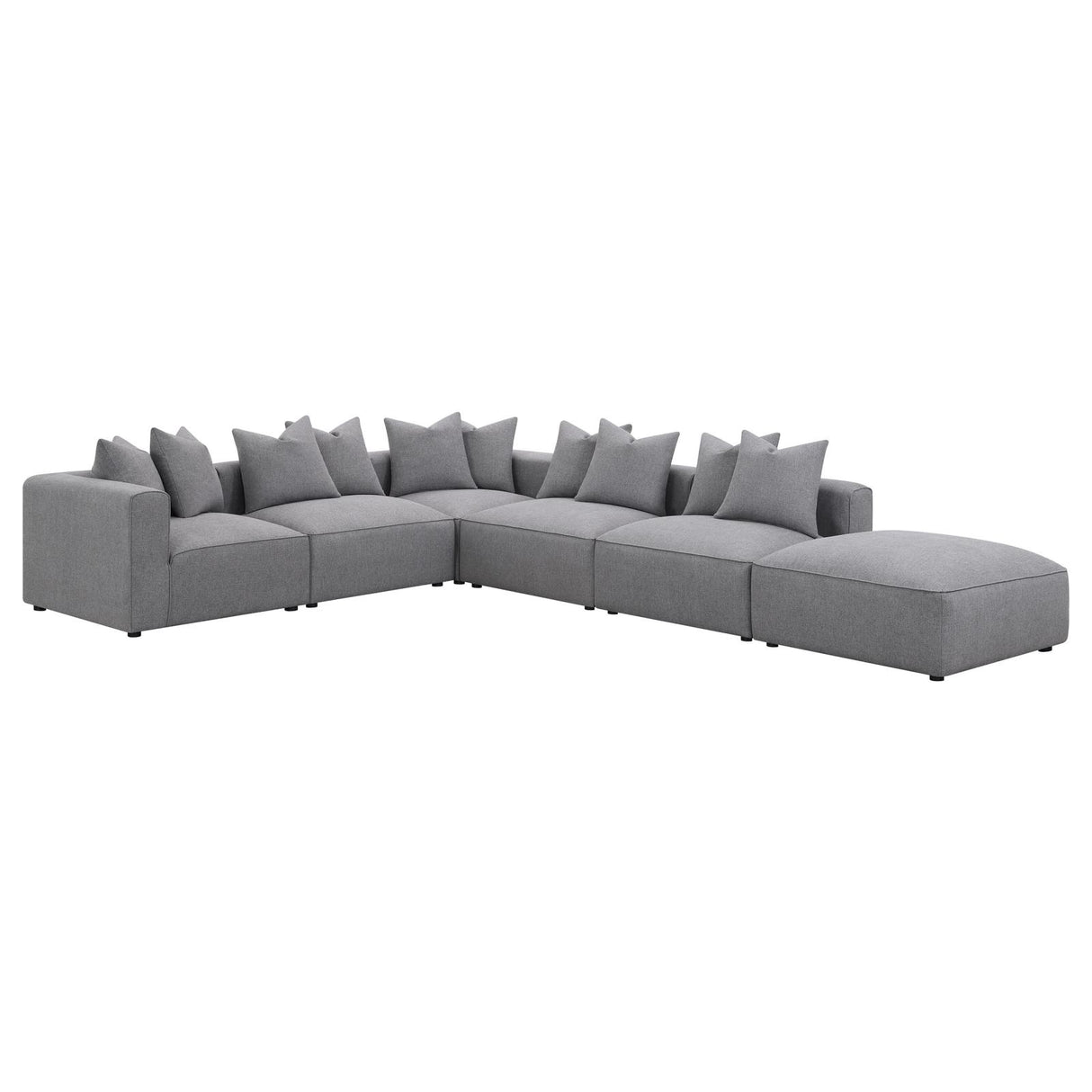 Jennifer Gray 6-Piece Tight Seat Modular Sectional from Coaster - Luna Furniture